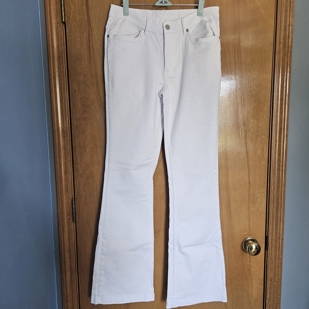 VENUS White Flare Leg Jeans Size 10